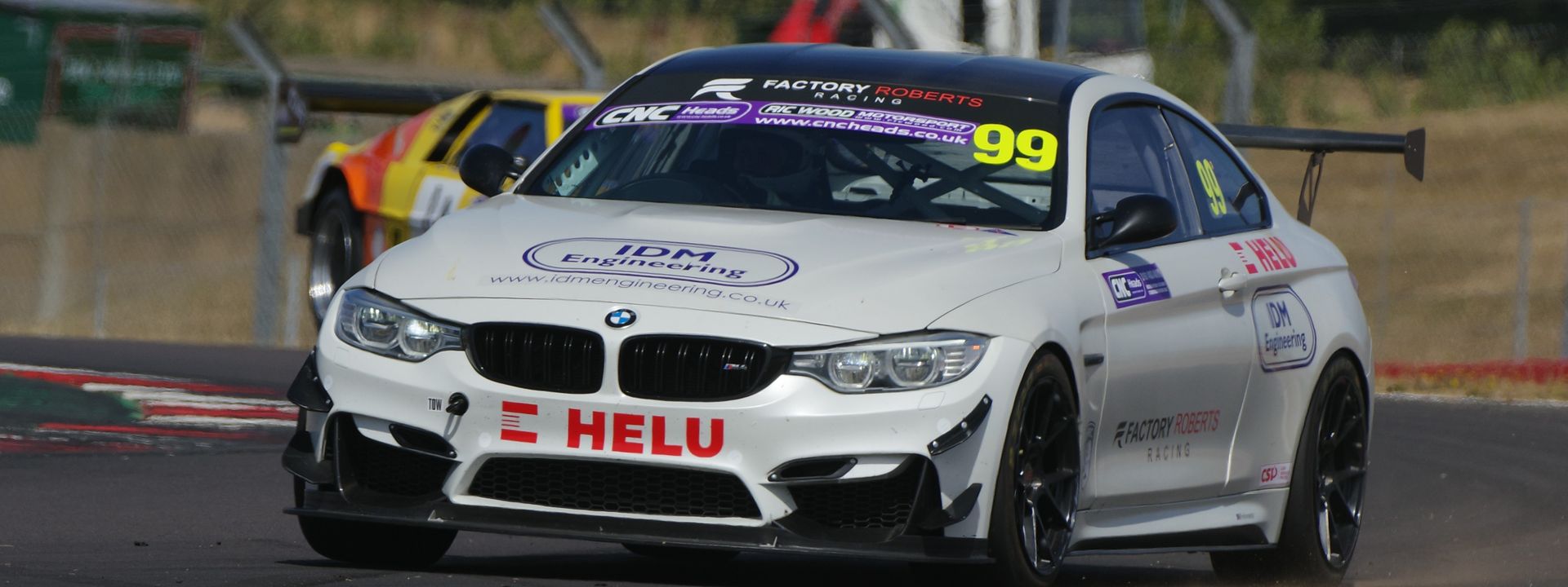 Chris Roberts in his BMW M4