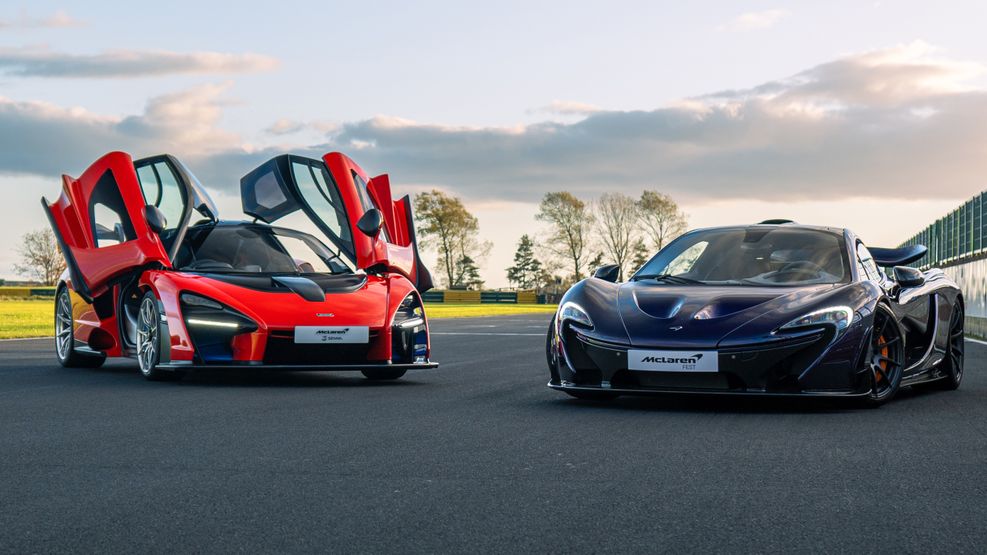 McLaren at Croft