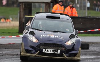 Star studded entry for Croft Christmas Stages Rally.