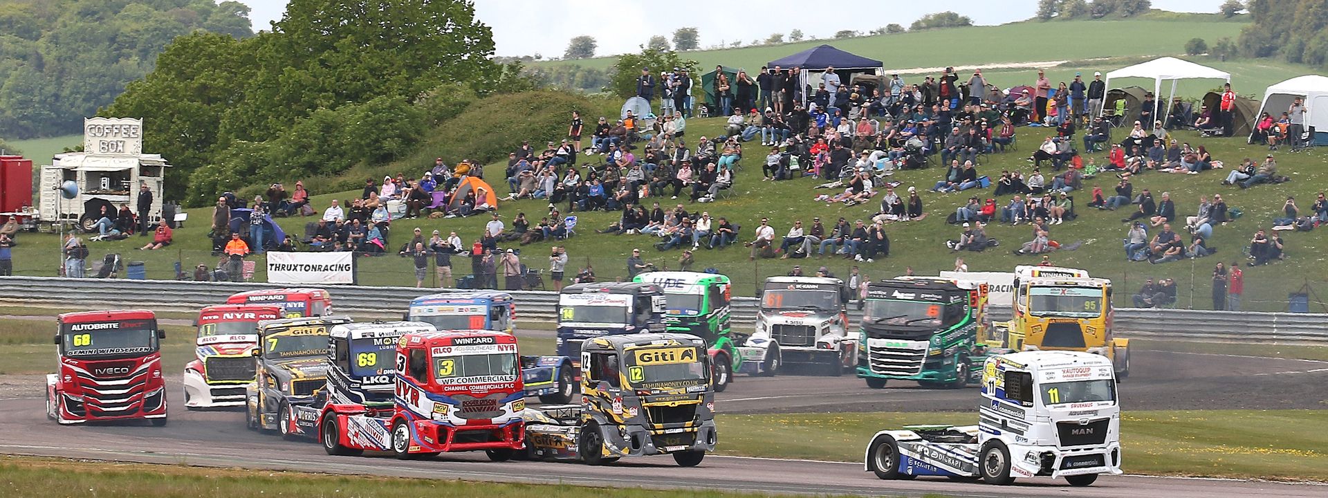 BARC championships make a splash at Convoy Thruxton.