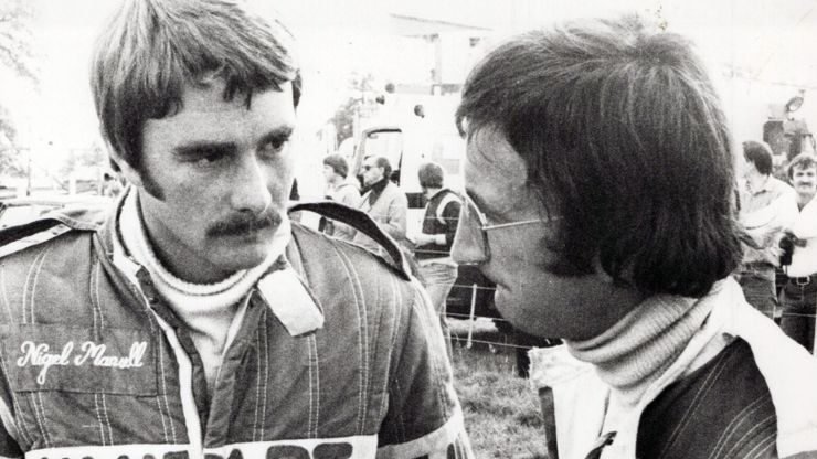 Nigel Mansell & Eddie Jordan