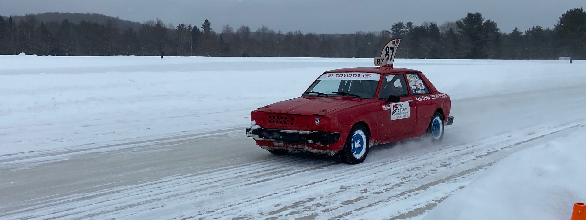 BARC Ontario Centre stages successful Ice Racing event.