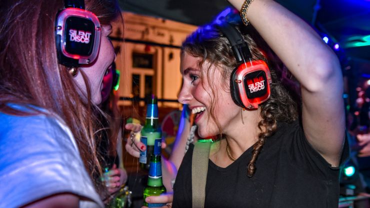 Silent Disco at Thruxton Retro