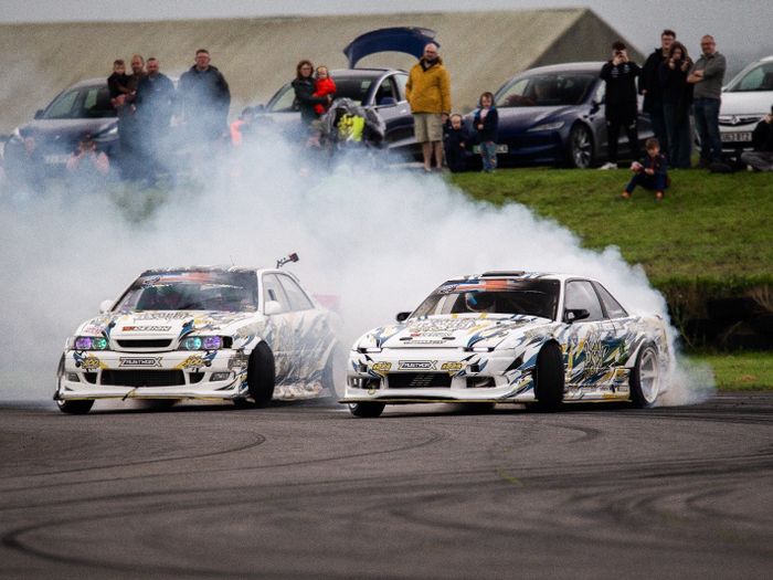 Drift Cars at Pembrey