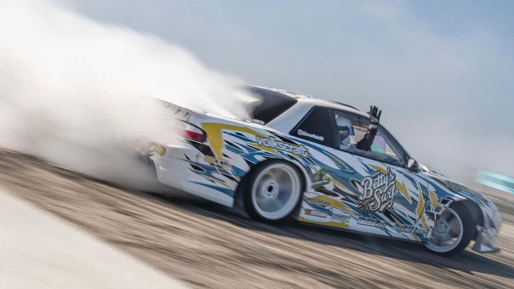 Drifting at Pembrey