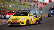 Racing cars at Croft Circuit