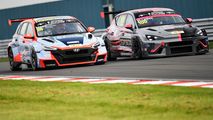TCR cars on track