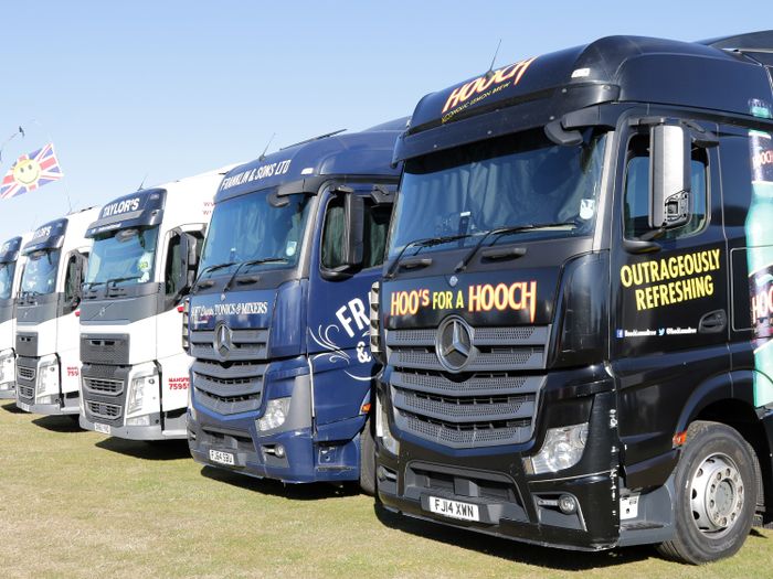 Show Trucks at Thruxton