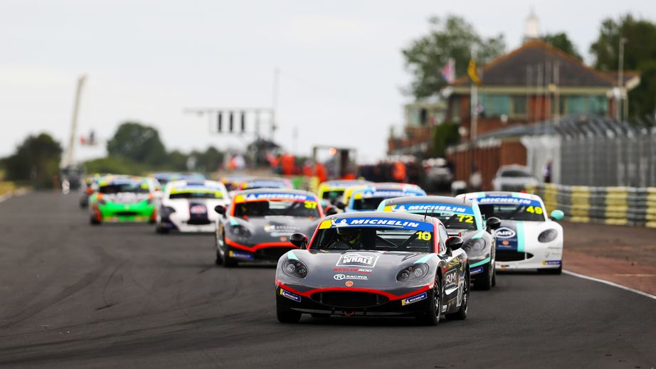 Ginetta Juniors on track