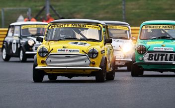 BRSCC cars on track