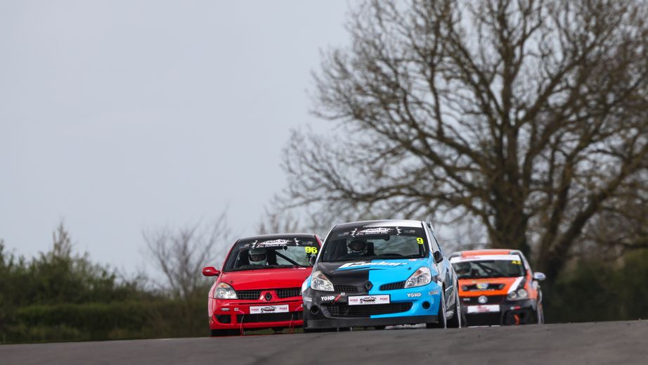 Racing cars at Croft Circuit