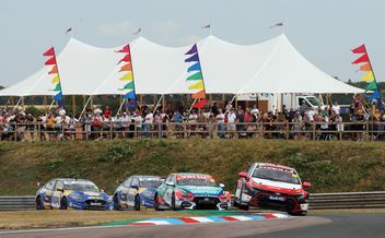 Josh Cook, Ash Sutton and Tom Ingram triumph as BTCC serves up Thruxton thriller.