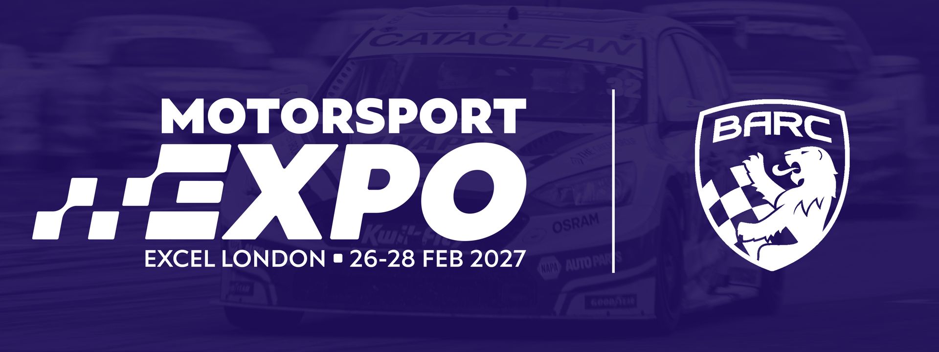 BARC announced as Founding Partner of Motorsport Expo.