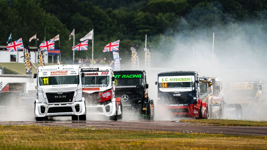 BTRC racing at Thruxton