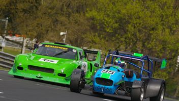Two CNC Heads Racing Cars