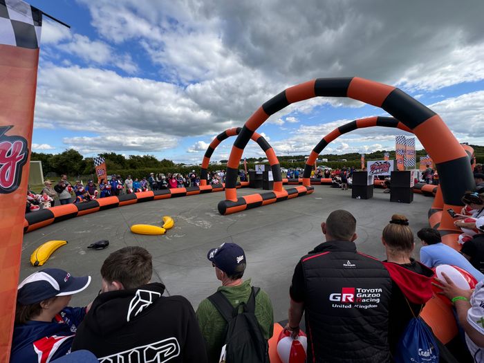 Crazy Carts at Thruxton BTCC