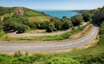 Channel Islands crossing for British Hillclimb Championship.