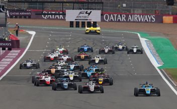 British F4 enjoys historic weekend at Formula 1 British Grand Prix.