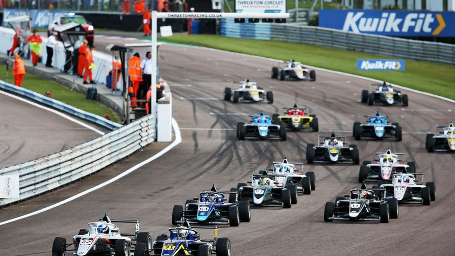 British F4 at Thruxton