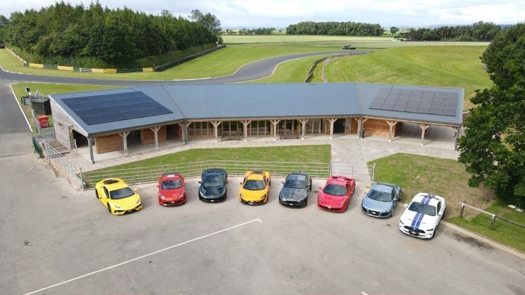 Birds eye view of Hangar 50