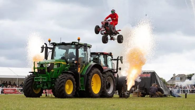 ATV Stunts at Pembrey
