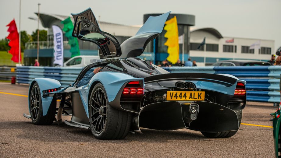 Aston Martin at Thruxton