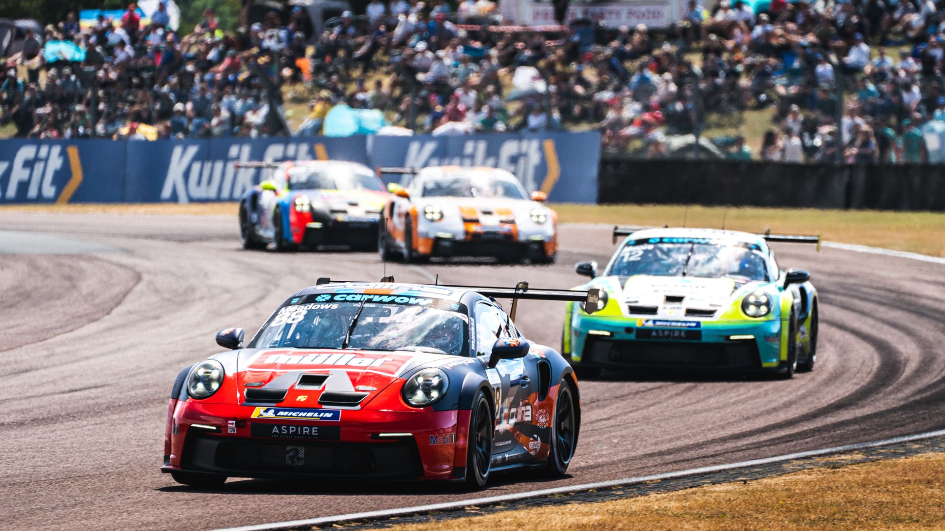 Porsche Carrera Cup at Thruxton