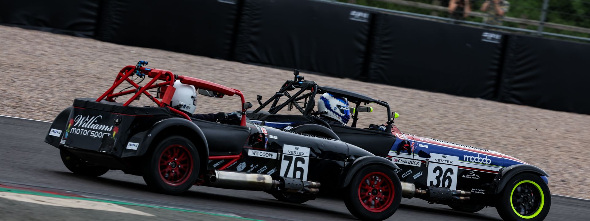 Caterham Motorsport enjoys 'Super Saturday' at Oulton Park.