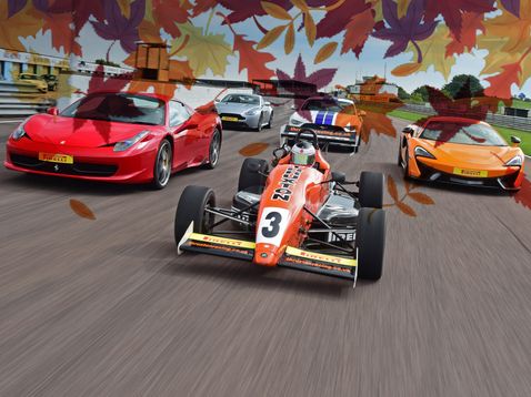 Supercars and Racing Cars at Thruxton