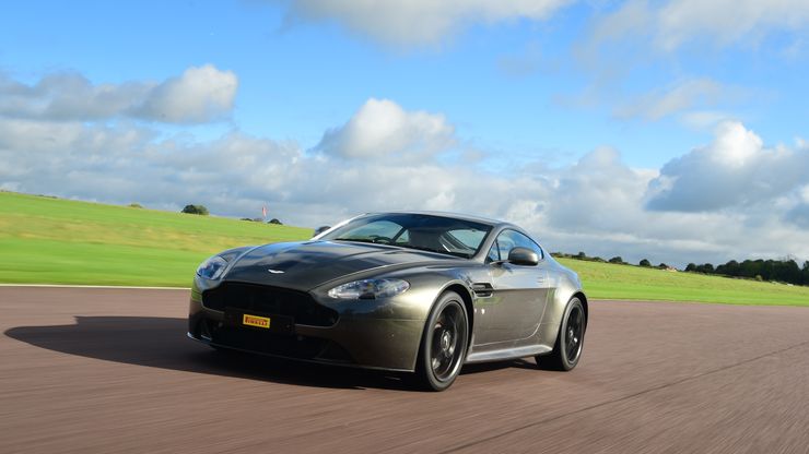 Aston Martin at Croft Circuit