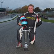 John Bowler with the BTRC trophy