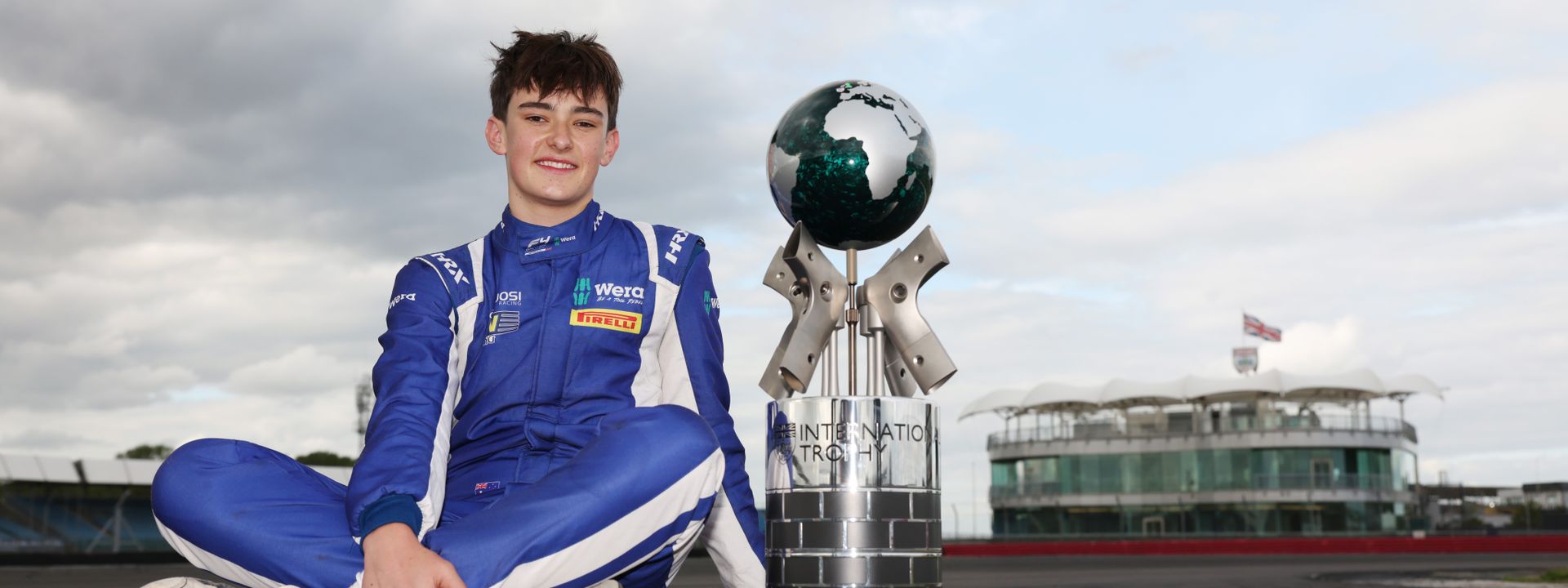 George Proudford-Nalder wins BRDC International Trophy as British F4 stars at Silverstone.