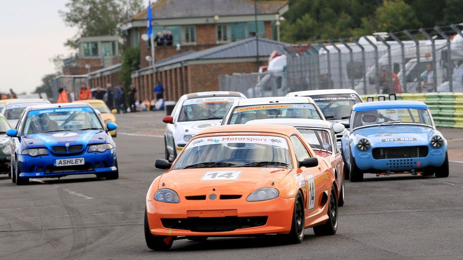 MG Cars on Track