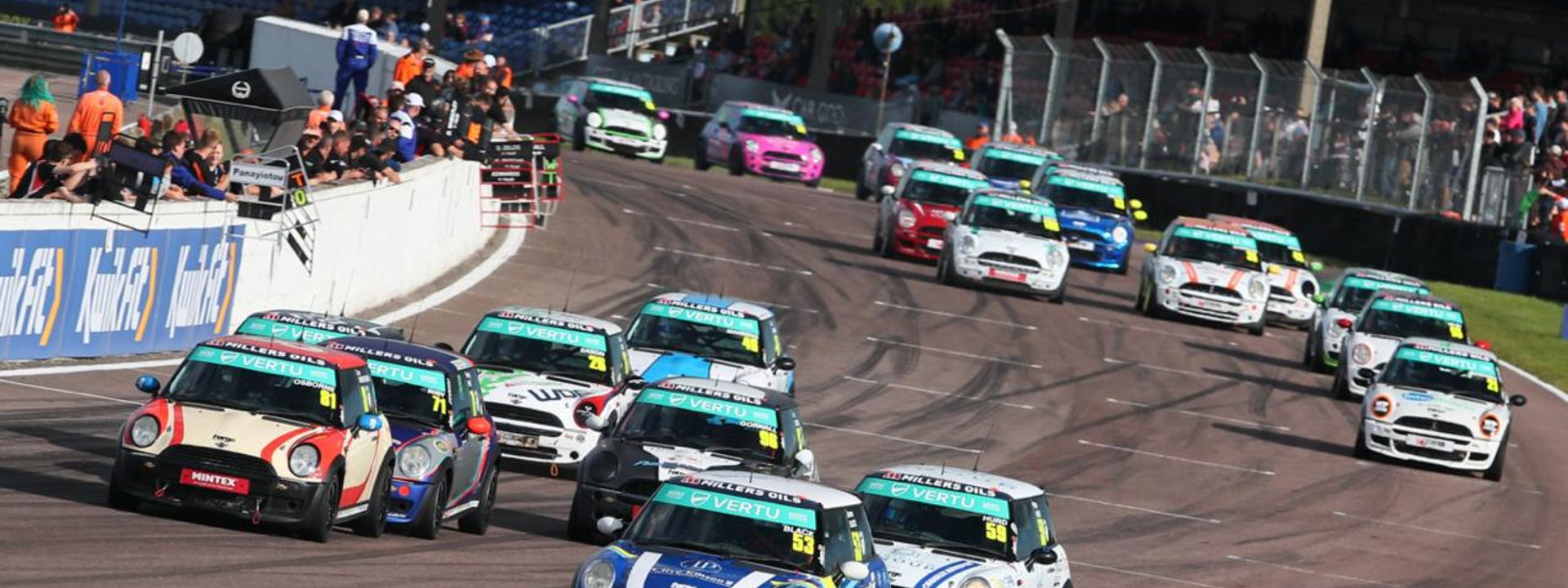 TOCA support championship star in Hampshire.