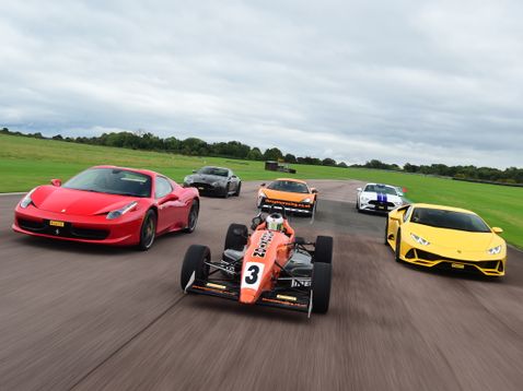 Racing Car and Supercars at Thruxton