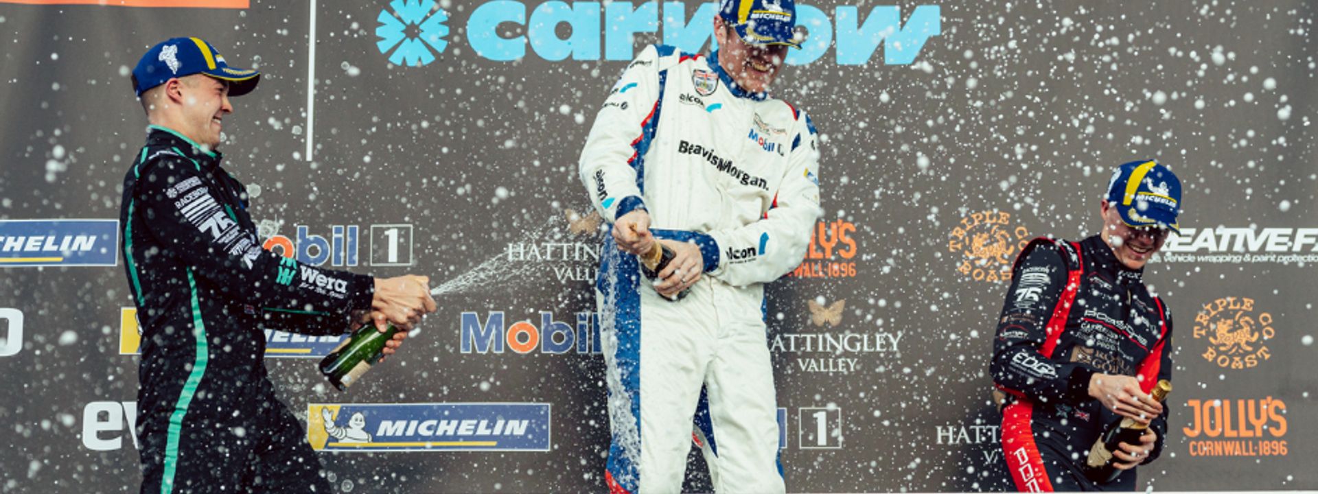 Voisin Shines On Debut as the Porsche Carrera Cup GB Season Ignites at Donington Park.