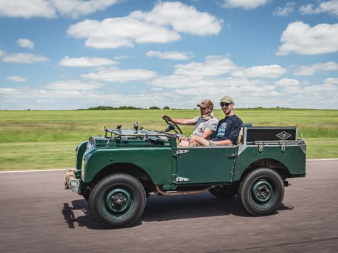 Land Rover at Thruxton