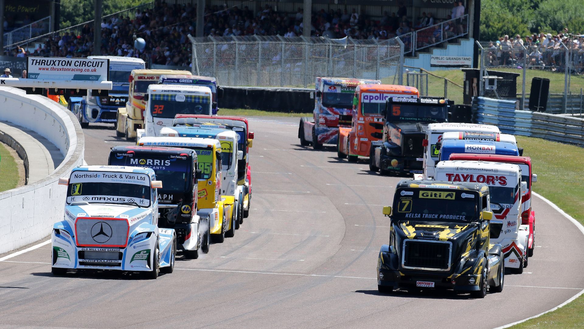 Thruxton Racing Circuit British Truck Racing Championship - Thruxton Circuit