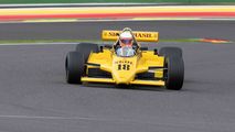 F1 car on track