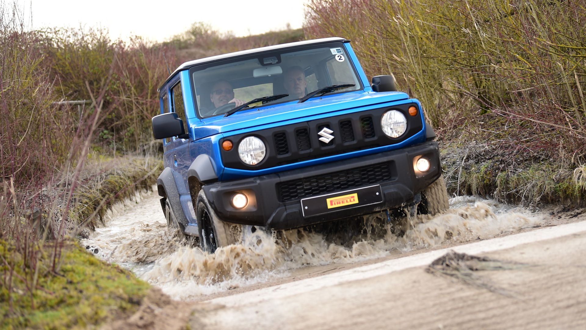 Suzuki Jimny on the 4x4 Course