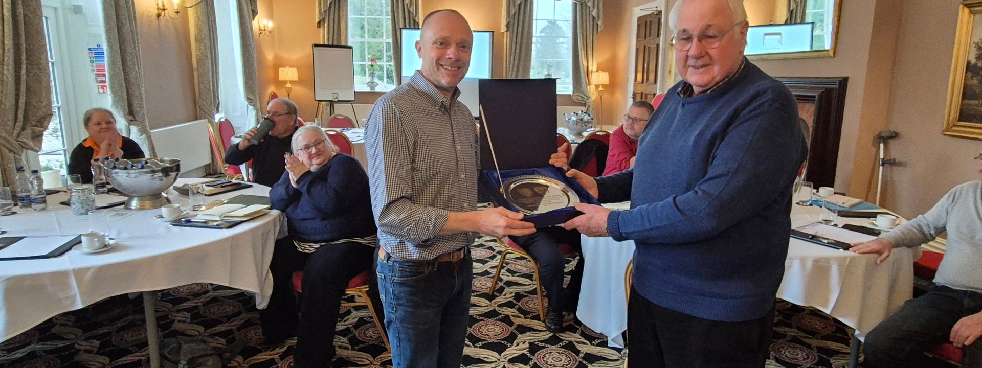 Mike Whitney Presented with Lifetime Achievement Award After 25 Years as Snetterton Chief Marshal.