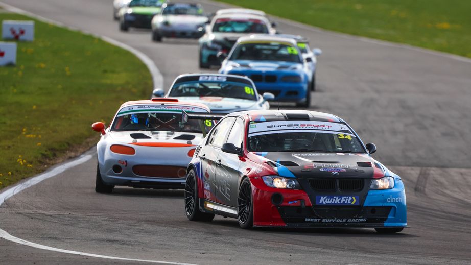 BRSCC Cars on track