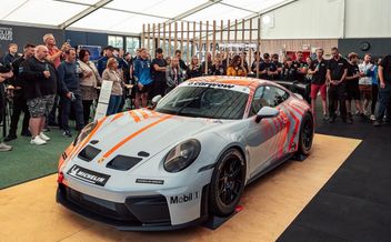 Porsche reveals new GT3-based 911 Challenge race car.