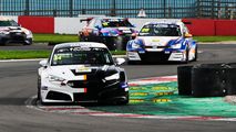 TCR cars on track