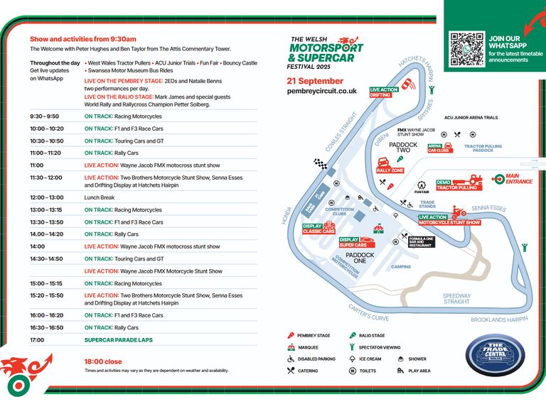 Timetable and Map