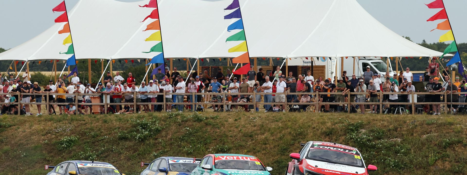 Josh Cook, Ash Sutton and Tom Ingram triumph as BTCC serves up Thruxton thriller.