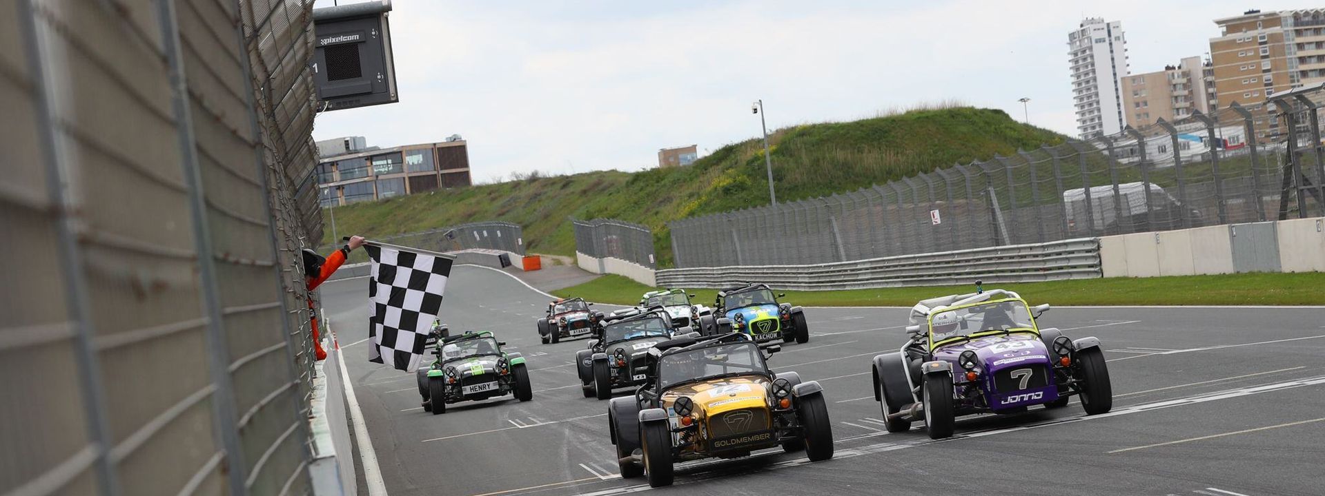 BARC and Caterham serves up memorable outing at Zandvoort.