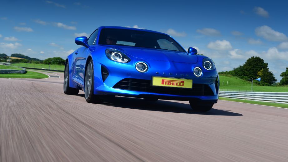 Alpine A110S at Thruxton