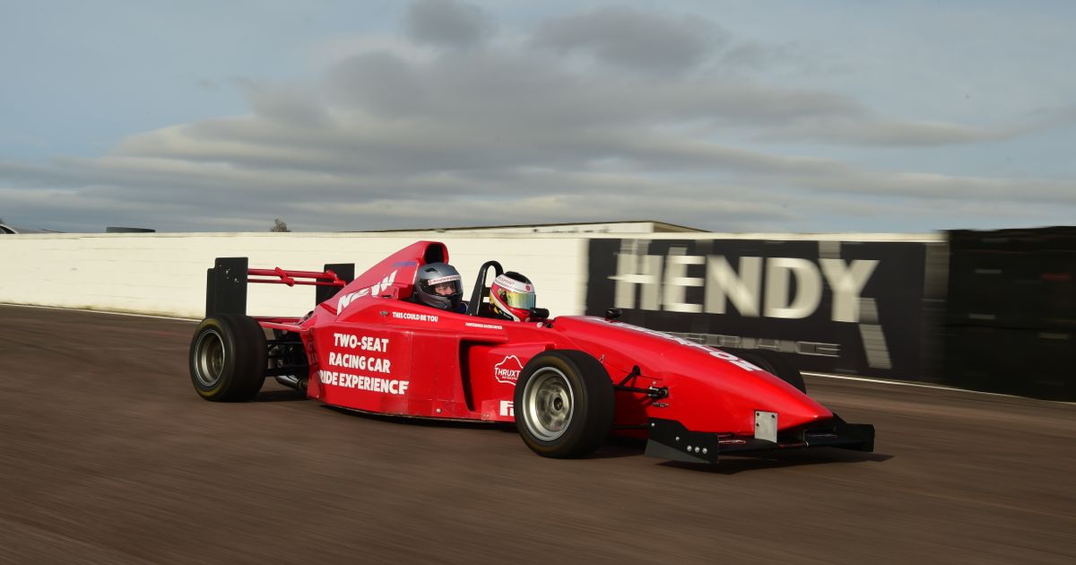 Two-Seat Racing Car Ride UK | High-Speed Passenger Ride | Thruxton
