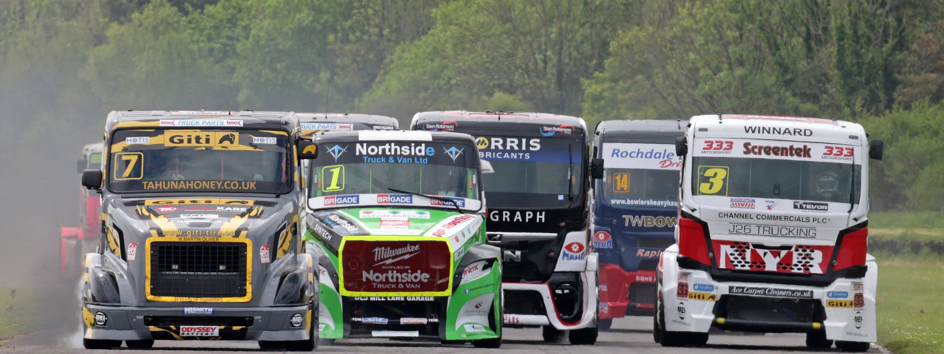 Blockbuster BARC action headlines Convoy Cymru at Pembrey.